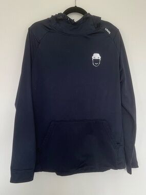 UNRL Spittin Chiclets Navy Hooded Long-Sleeve Shirt
